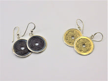 Load image into Gallery viewer, Lucky Medallion Earrings