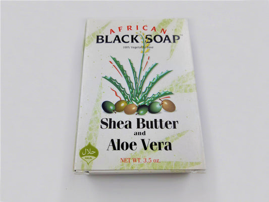 African Black Soap - Shea Butter & Aloe Vera
