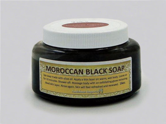 Moroccan Black Soap 16oz