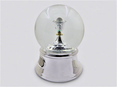 Snow Globe Music Box - 1st Holy Communion