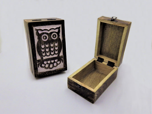 Owl Wooden Box