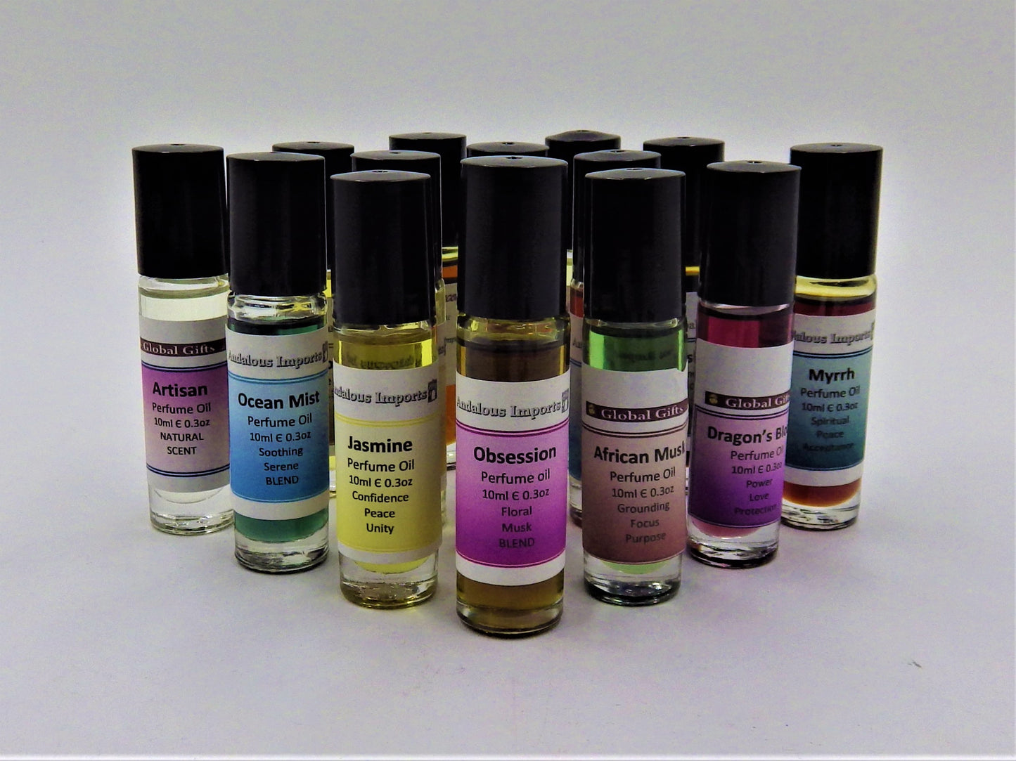 Perfume Oils – 10ml Roll-On Bottle