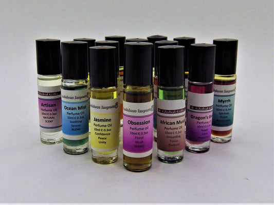 Perfume Oils – 10ml Roll-On Bottle