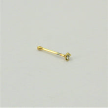 Load image into Gallery viewer, Gold plated nose-pins
