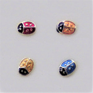 Sterling silver nose-pins