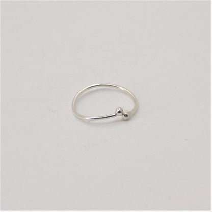 Sterling Silver nose hoops