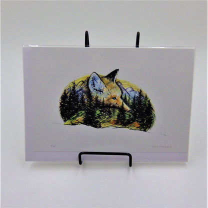 Native Canadians Greetings Cards.