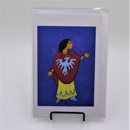 Native Canadians Greetings Cards.