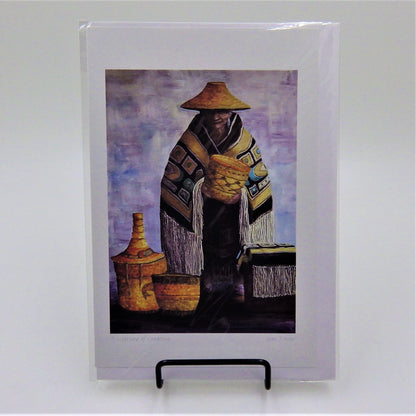 Native Canadians Greetings Cards.