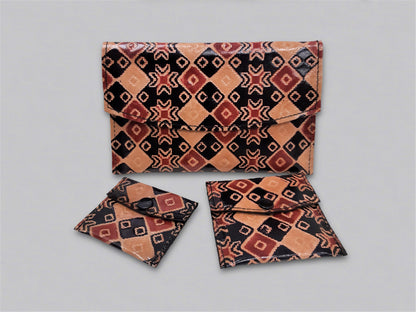 Leather Wallet Set