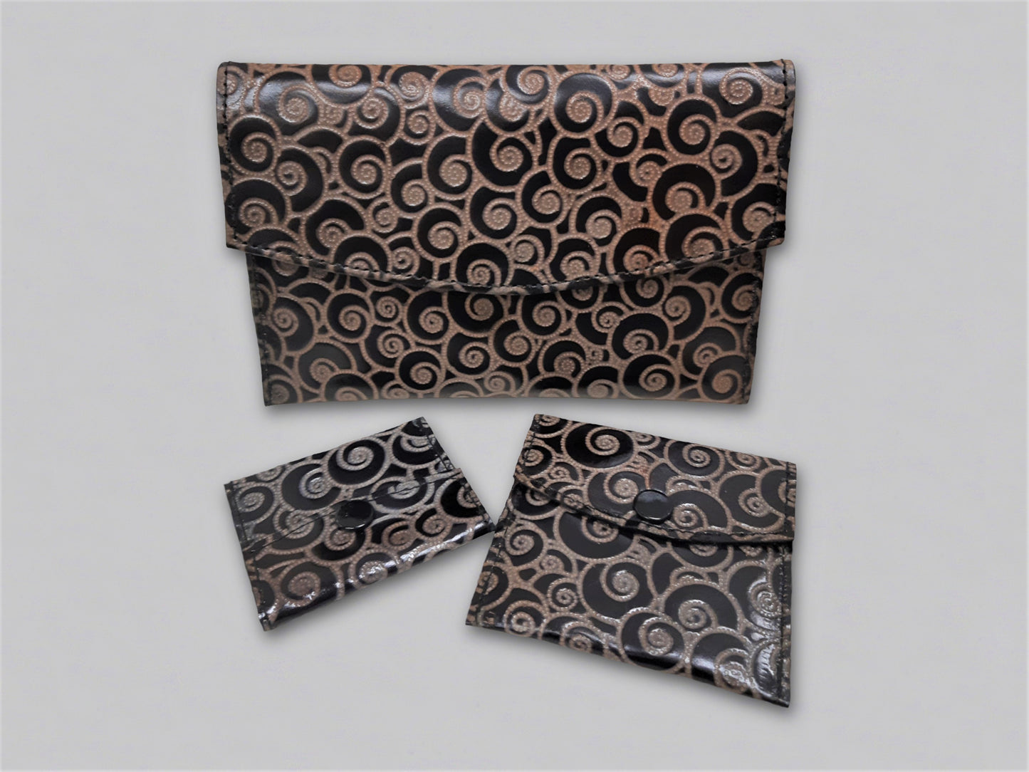 Leather Wallet Set