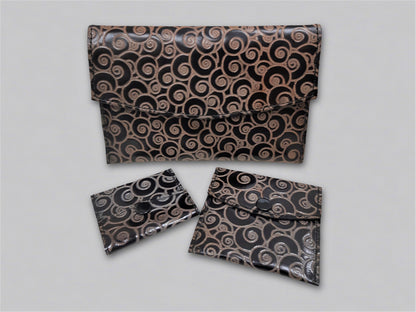 Leather Wallet Set