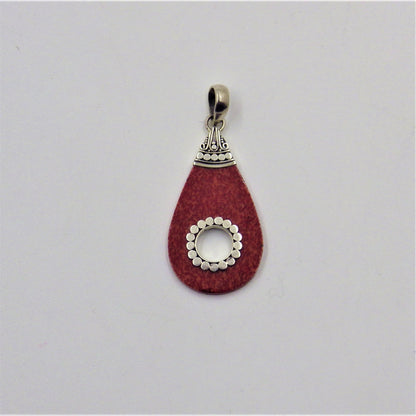Red Coral Pendants