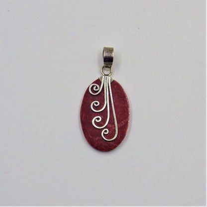 Red Coral Pendants