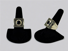 Load image into Gallery viewer, One of kind Silver &amp; Stone Rings