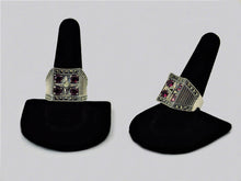Load image into Gallery viewer, One of kind Silver &amp; Stone Rings