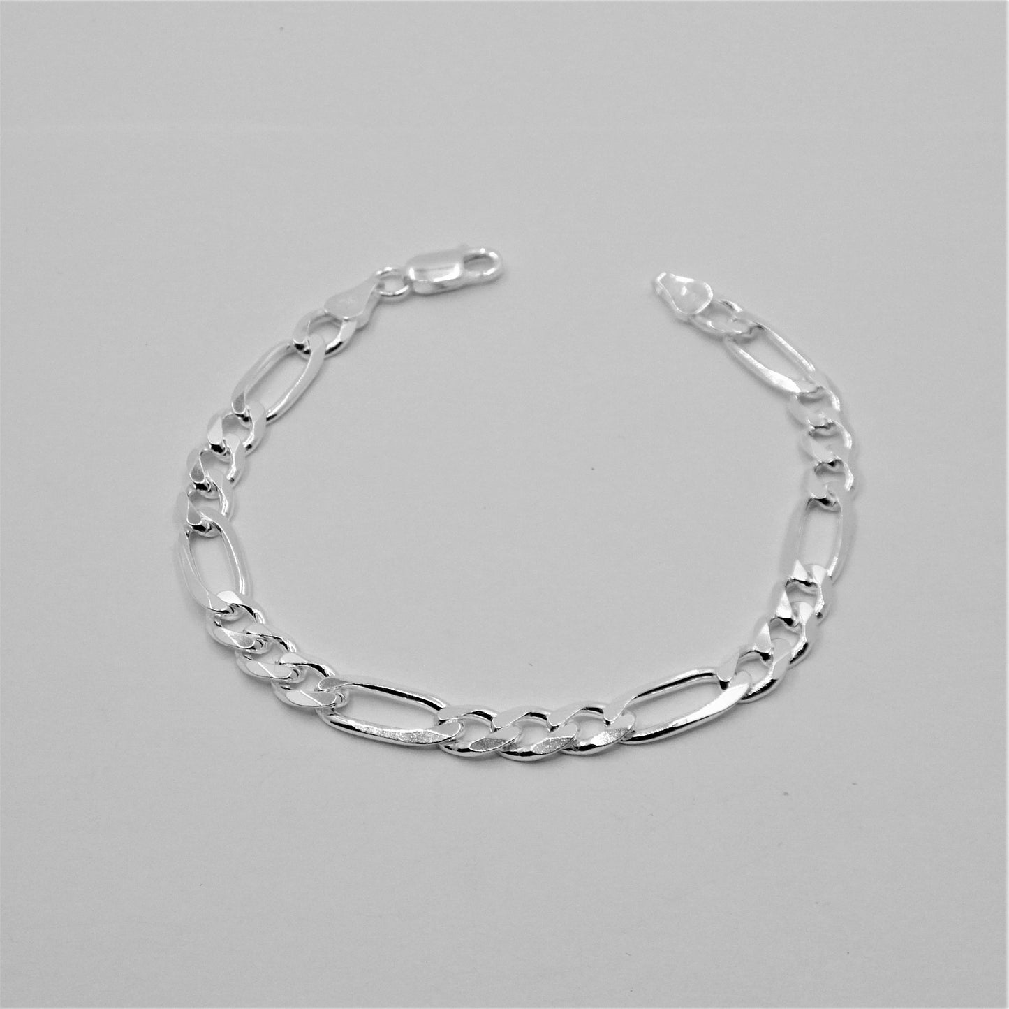 Curb / Figaro - Silver Bracelets