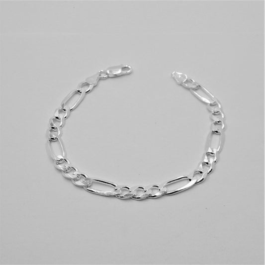 Curb / Figaro - Silver Bracelets