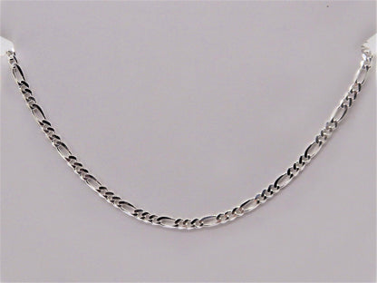 Silver Chains - Figaro  Collection