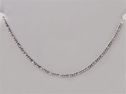 Silver Chains - Figaro  Collection