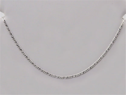 Silver Chains - Figaro  Collection