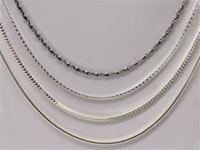 Load image into Gallery viewer, Silver Chains - Assorted Collection
