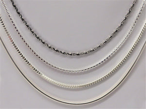 Silver Chains - Assorted Collection