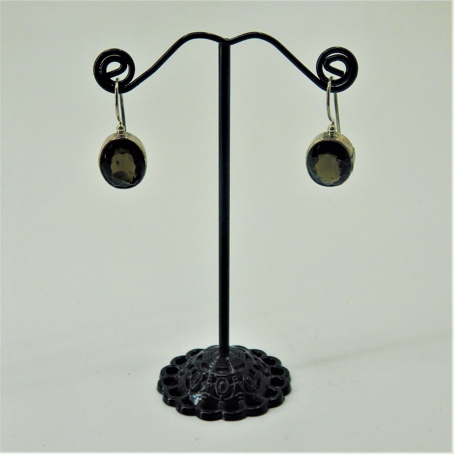 Silver Earrings - Genuine Stones