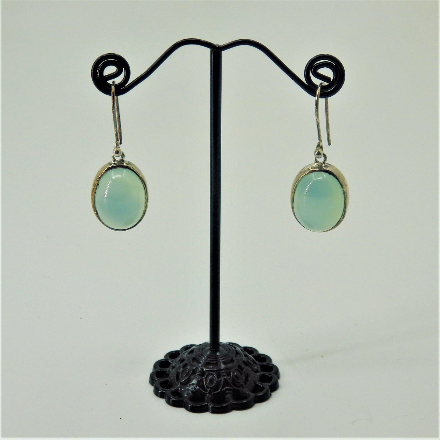 Silver Earrings - Genuine Stones