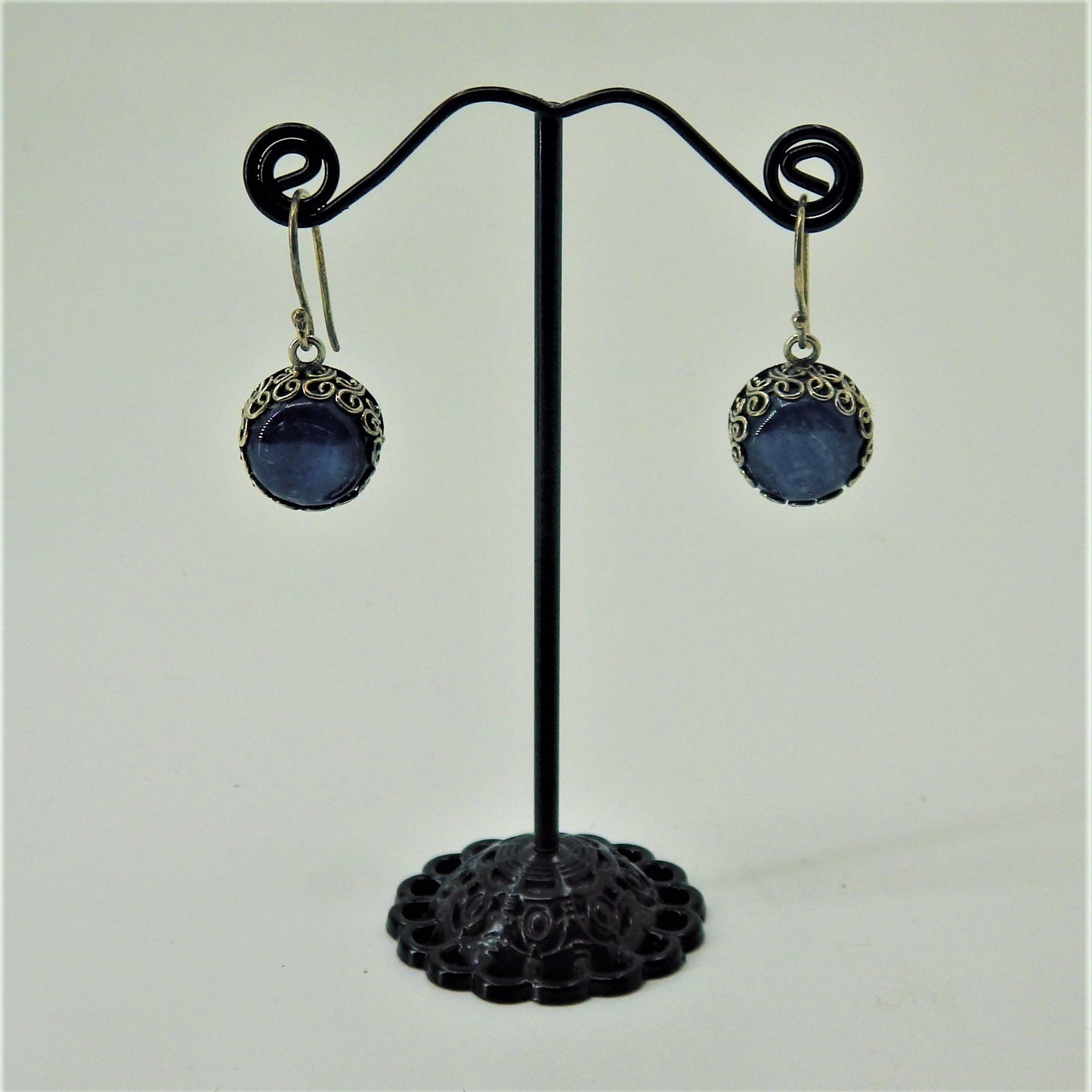Silver Earrings - Genuine Stones