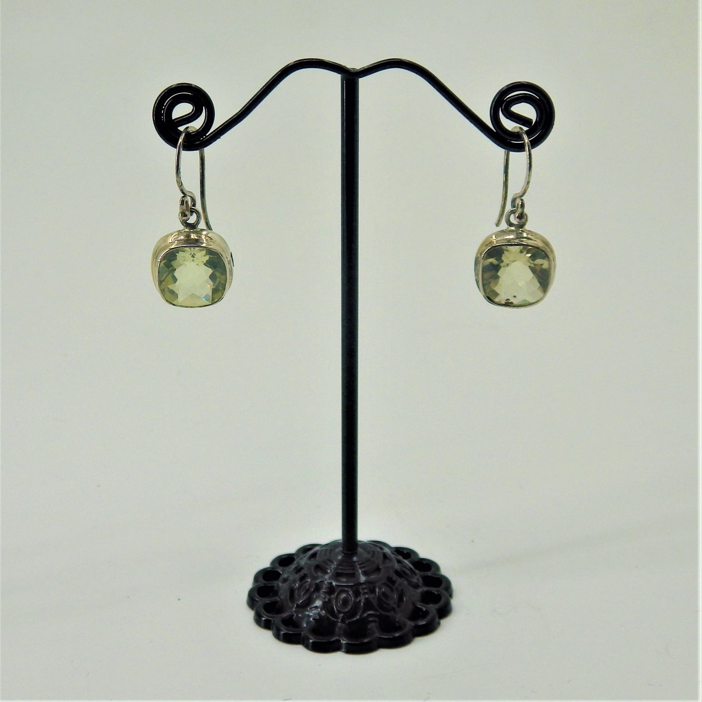 Silver Earrings - Genuine Stones
