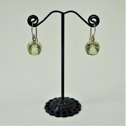 Silver Earrings - Genuine Stones