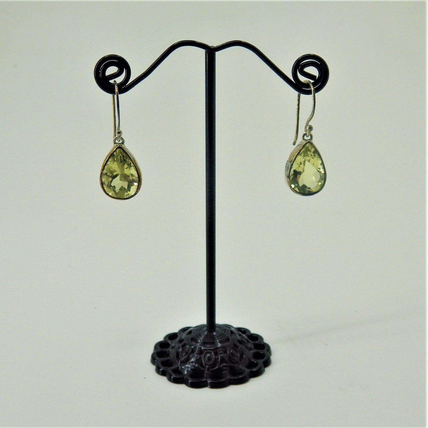 Silver Earrings - Genuine Stones
