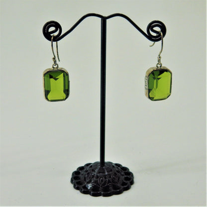 Silver Earrings - Genuine Stones