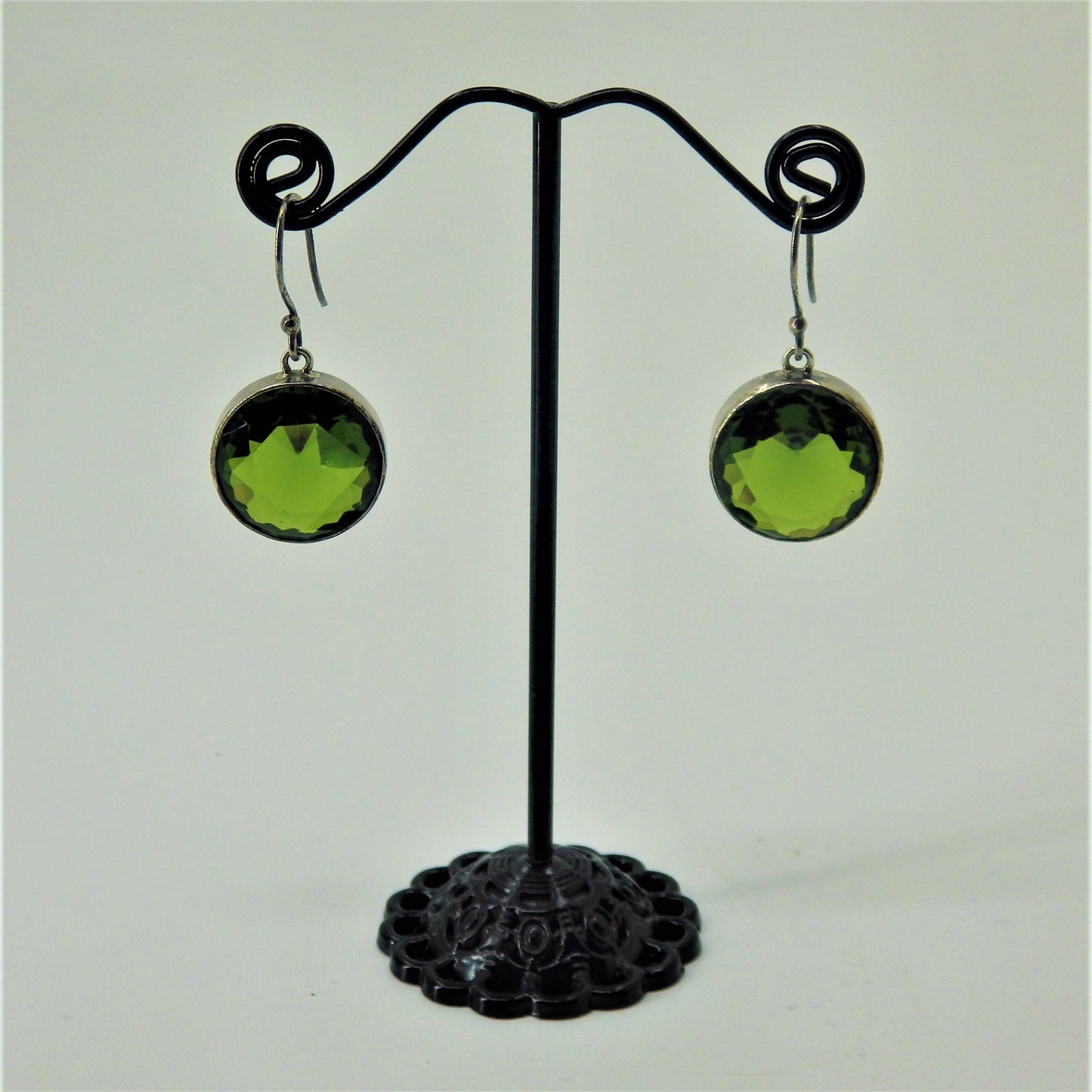 Silver Earrings - Genuine Stones