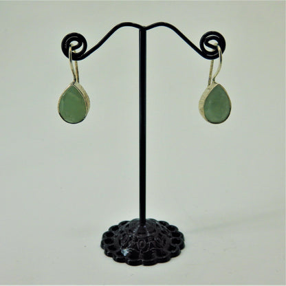 Silver Earrings - Genuine Stones