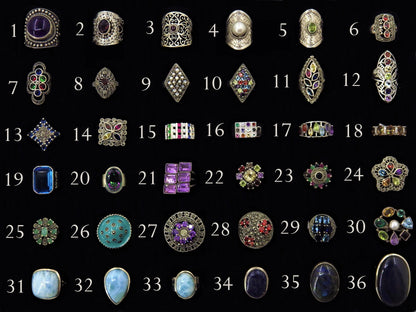 Sterling  Silver rings