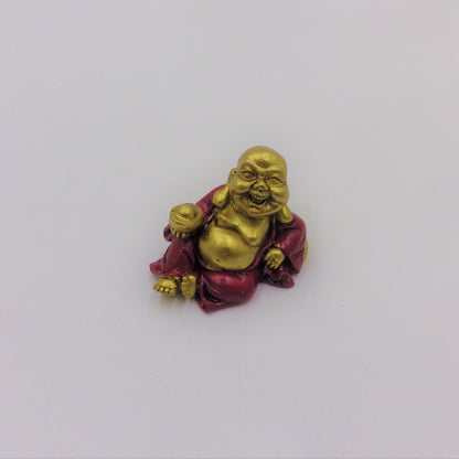 Miniature Smiling Buddha Statues