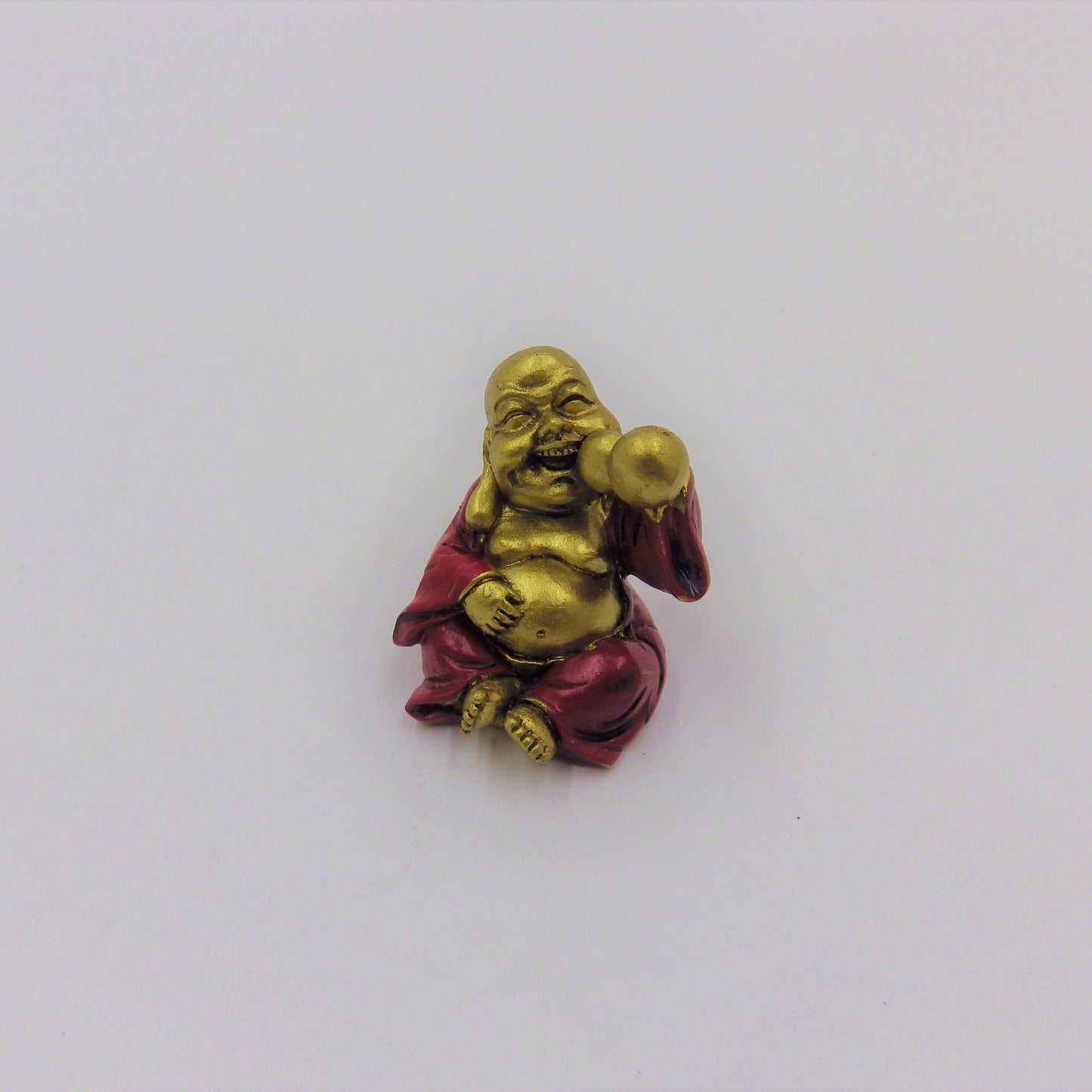 Miniature Smiling Buddha Statues
