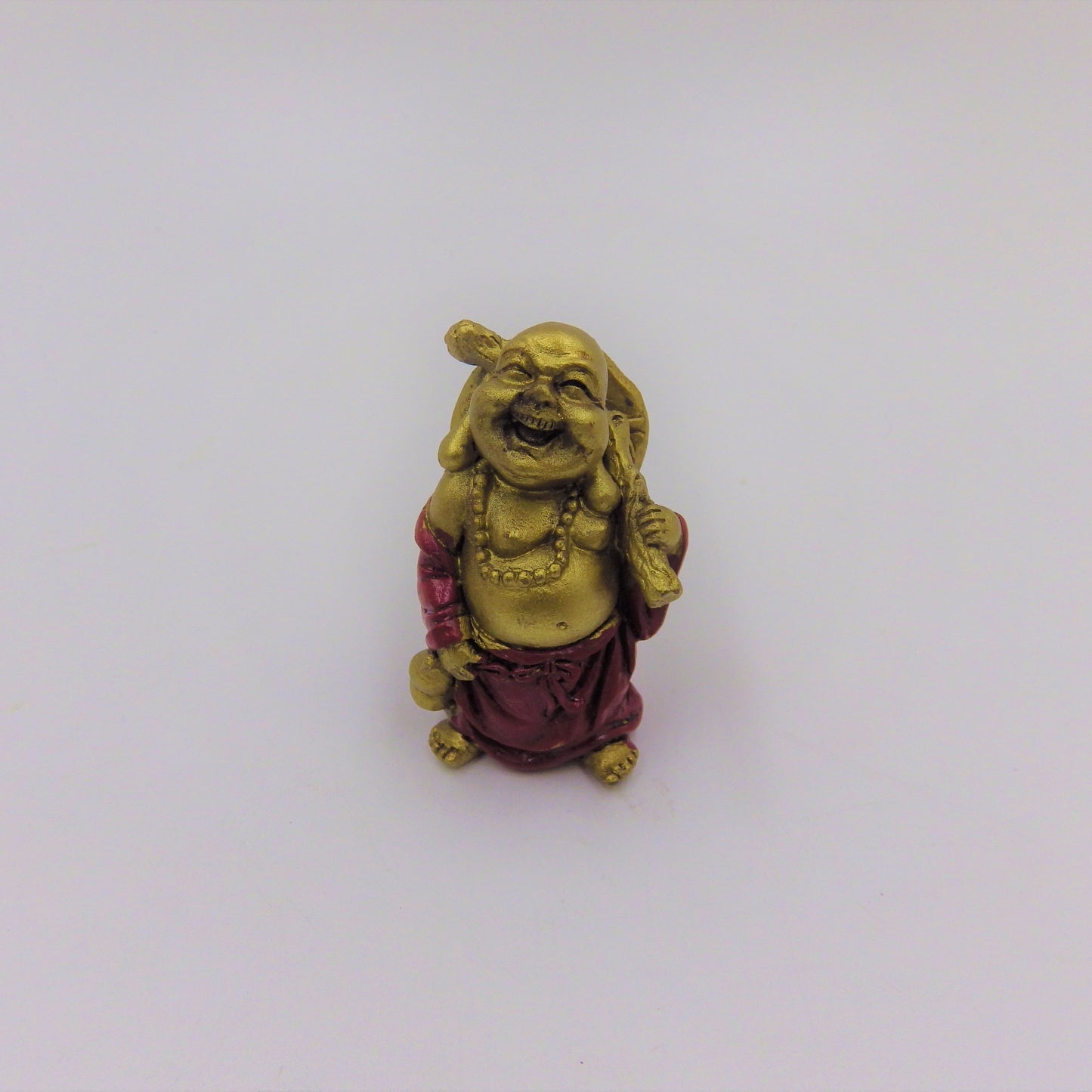 Miniature Smiling Buddha Statues