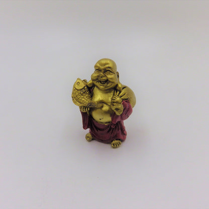 Miniature Smiling Buddha Statues