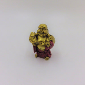 Miniature Smiling Buddha Statues
