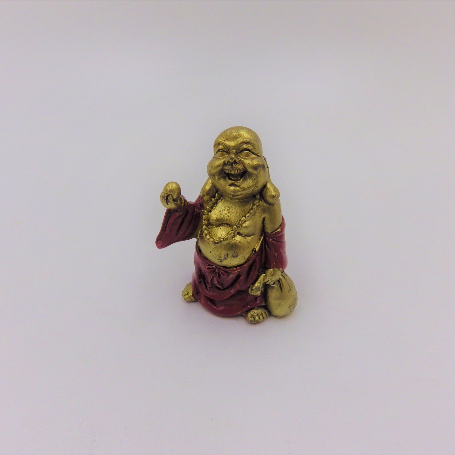 Miniature Smiling Buddha Statues