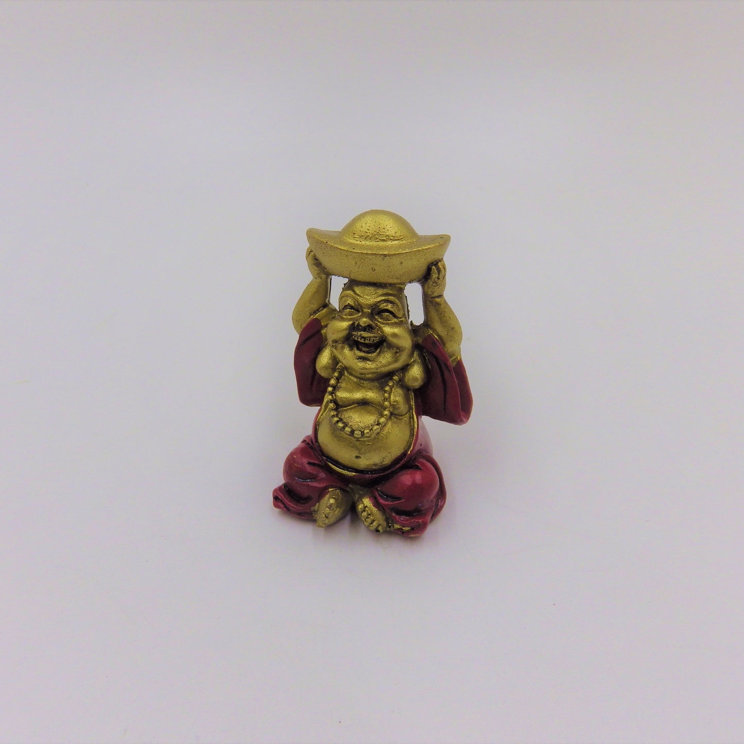 Miniature Smiling Buddha Statues