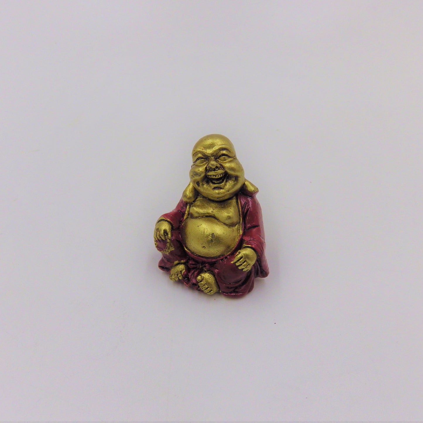 Miniature Smiling Buddha Statues