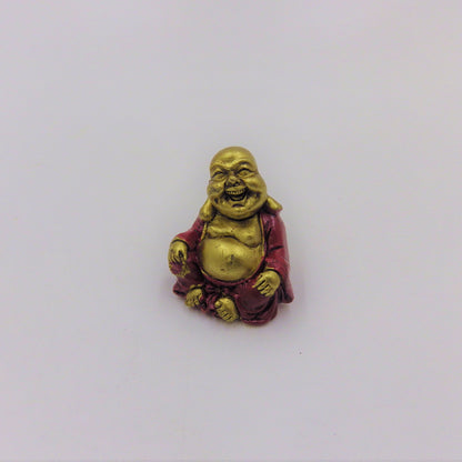 Miniature Smiling Buddha Statues