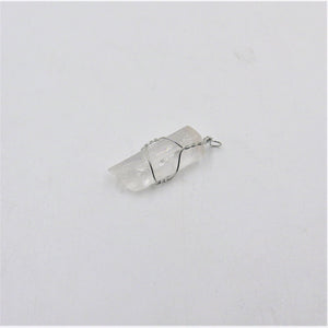 Crystal Shaped Gemstone Pendants