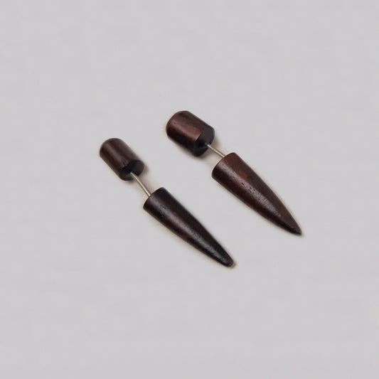 Stretcher Styled Wooden Earrings