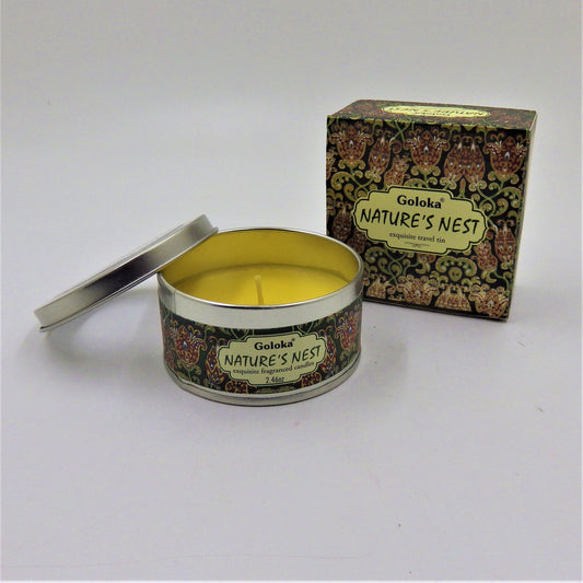 Goloka - Exquisite Travel Tin Candles