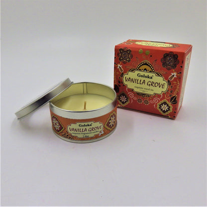 Goloka - Exquisite Travel Tin Candles